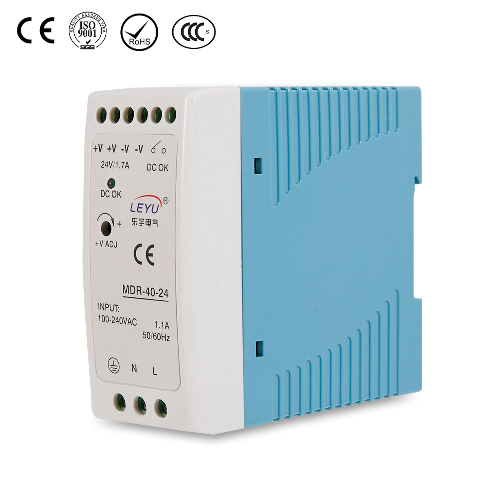 MDR-40 Din Rail Power Supply - 40W Efficient & Reliable