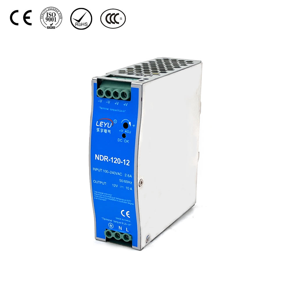 NDR-120 Din Rail Power Supply - High Efficiency & Reliable