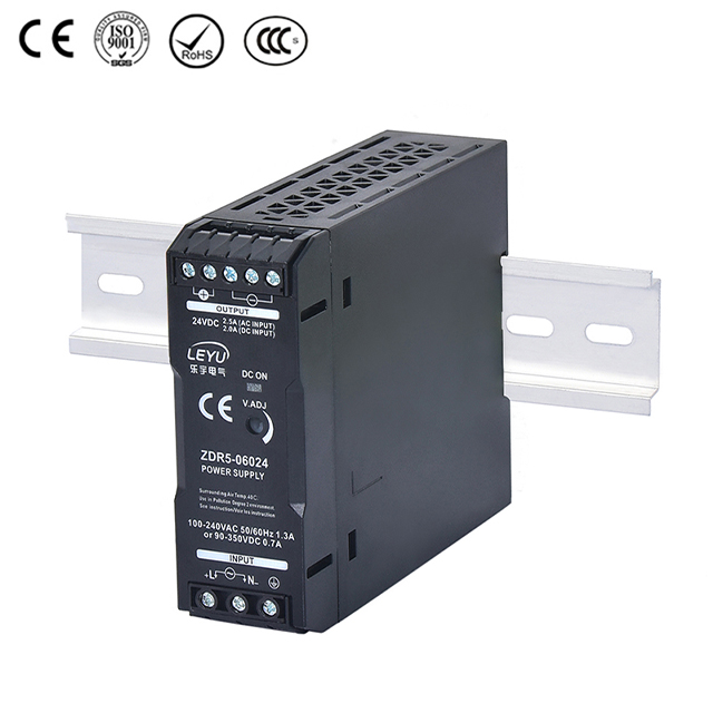 ZDR5-60 Din Rail Mount Power Supply Ultra Thin for Distribution Box 