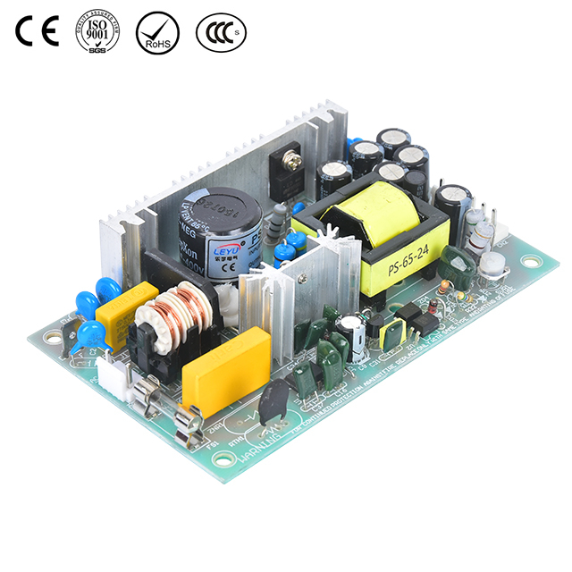65W Ultra-Thin PS-65 Open Frame AC DC Switching Power Supply 