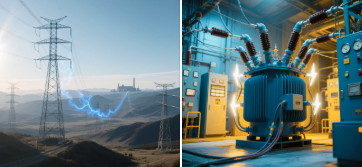 Are High Tension Power Lines AC or DC