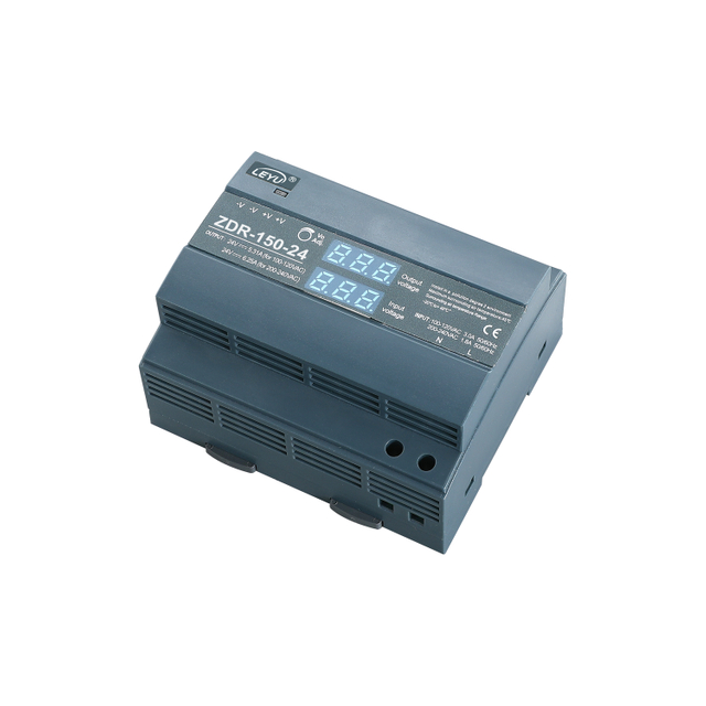 150W 24V DIN Rail Industrial Power Supply AC to DC Converter Single Output Switching Mode Power Supply with CE - ZDR-150