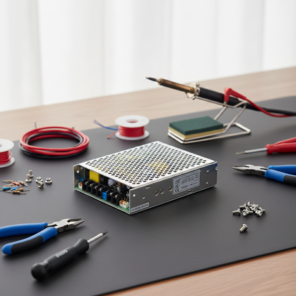 50W 24V DC-DC Single Output Switching Power Adapters for Solar Street Light