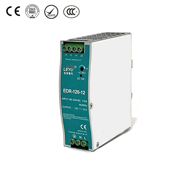 Alimentatore EDR -120 Din Rail Alimentatore - stabile ed efficiente da 120 W
