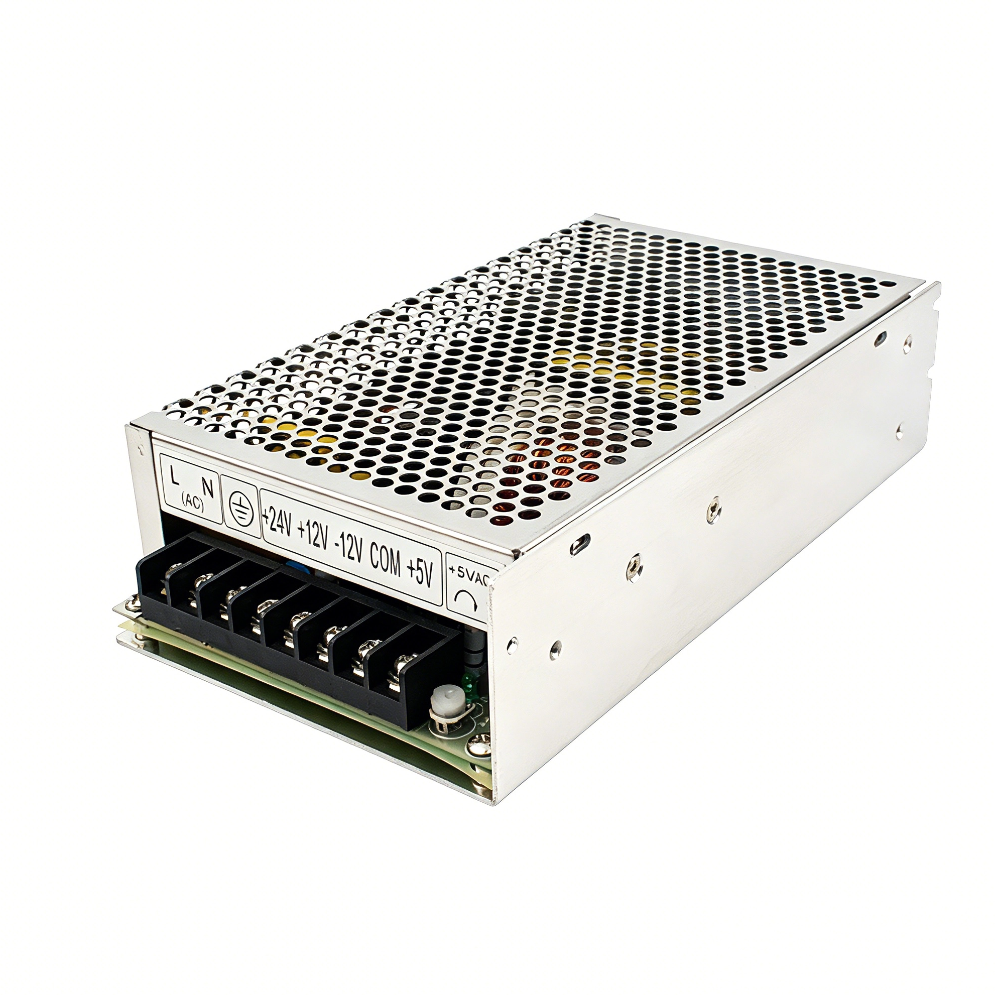 Q-120D 124W 5V 12V 24V Quad Output Switching Power Supply for Industrial Automation