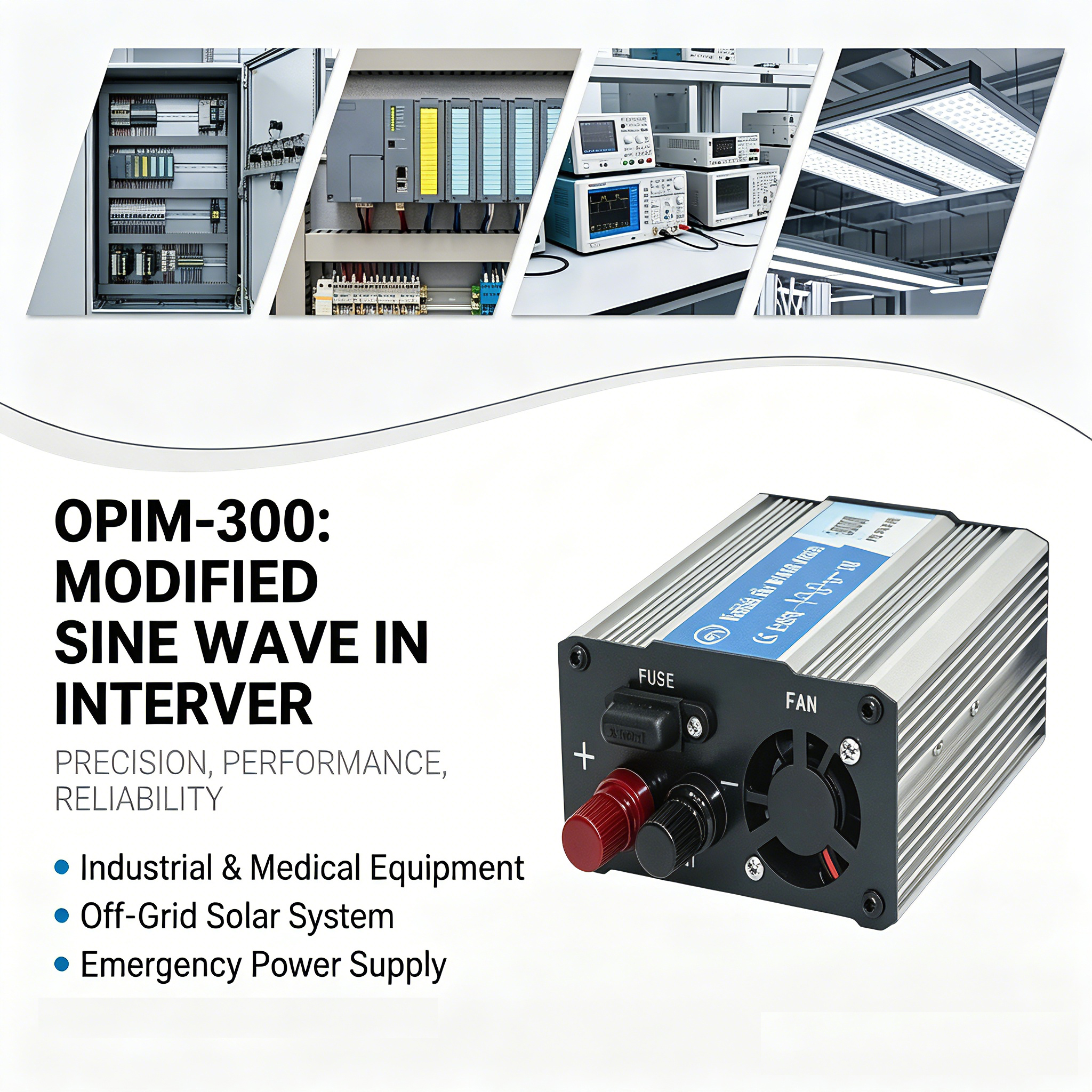 OPIM-300 Modified Sine Wave Inverter
