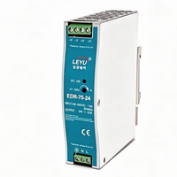  EDR-75-12/24/48 Regulated Power Supply 75W 12V 6.3A / 24V 3.2A / 48V 1.6A Industrial AC-DC Converter