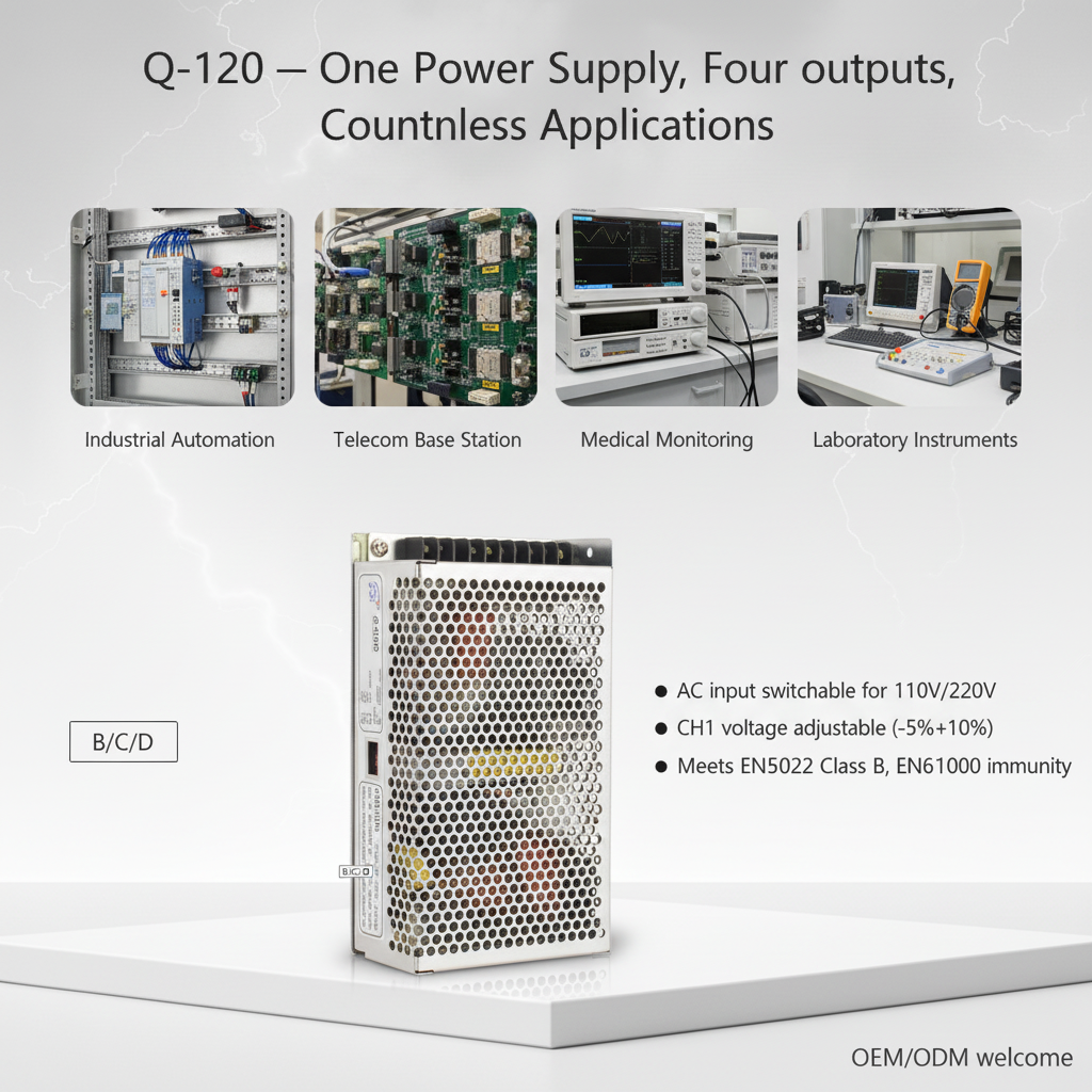 Q-120 Switch Mode Power Supply