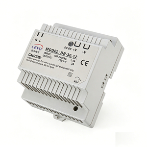 DR-30 30-Watt Single Output Industrial DIN Rail Power Supply for Automation