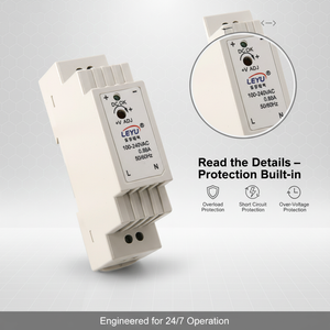 15W 12V Industrial Small Switch Power Supply for DIN Rail Systems