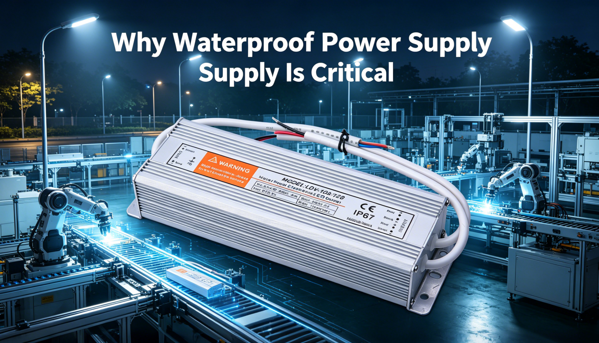 Industrial LED power supply 