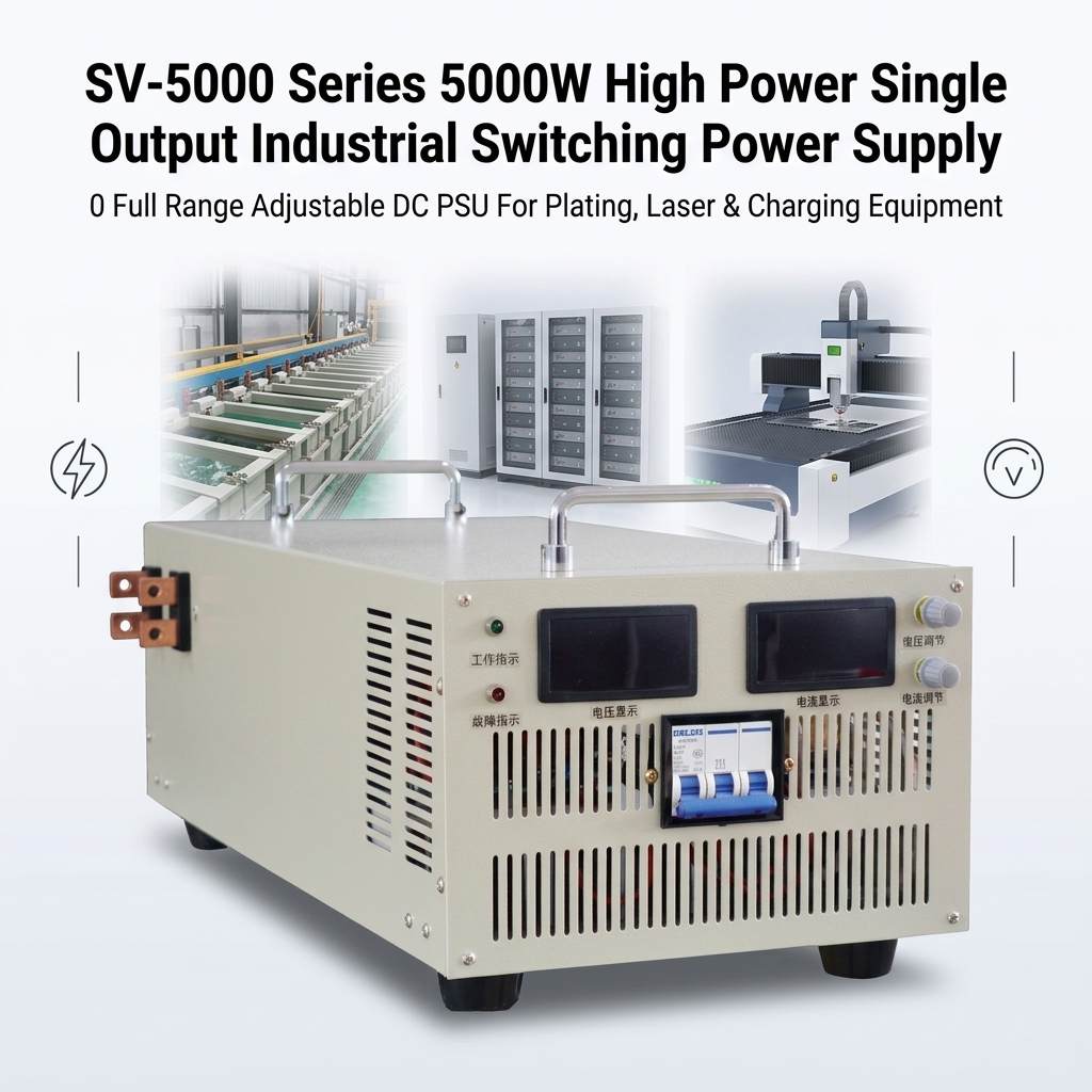 SV-5000 5000W High Power Switching Power Supply 110V 45A