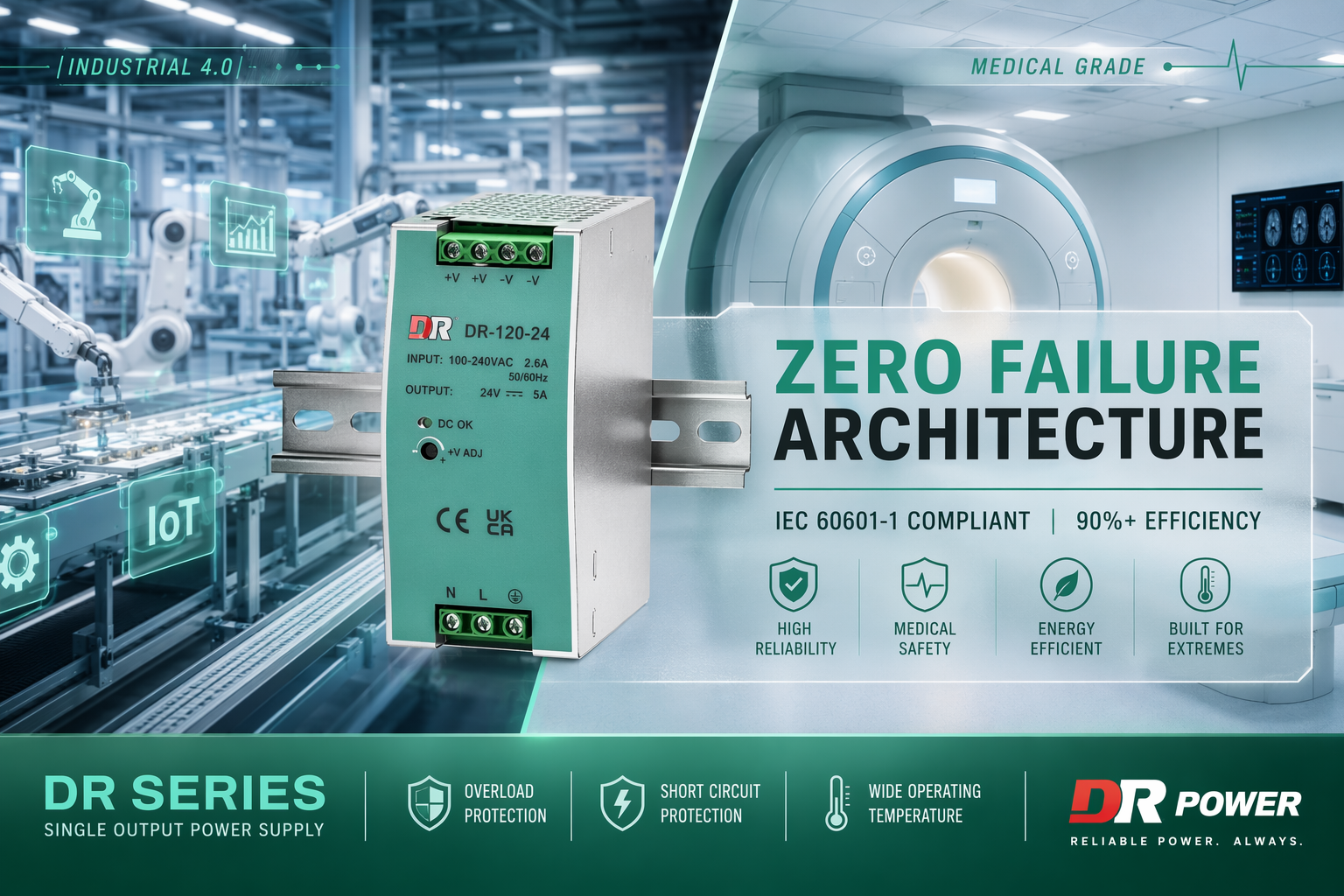 DIN Rail Power Supply