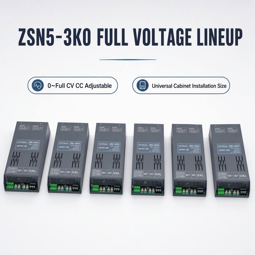 ZSN5-3K0 Full Voltage Lineup Infographic