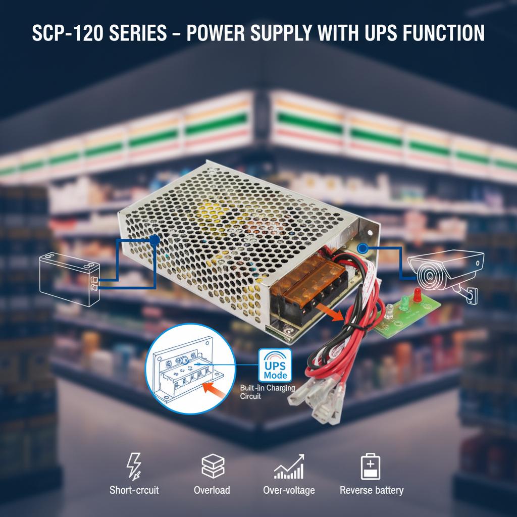 SCP-120 switch power supply