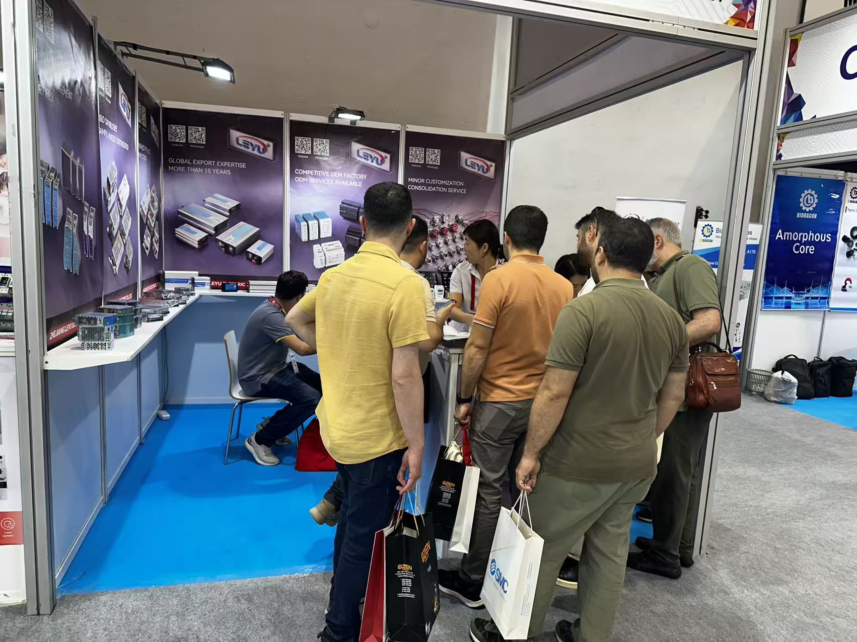 Photos of the Leyu Exhibition