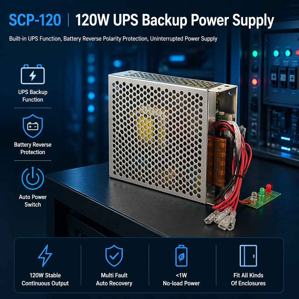 SCP-120 switch power supply