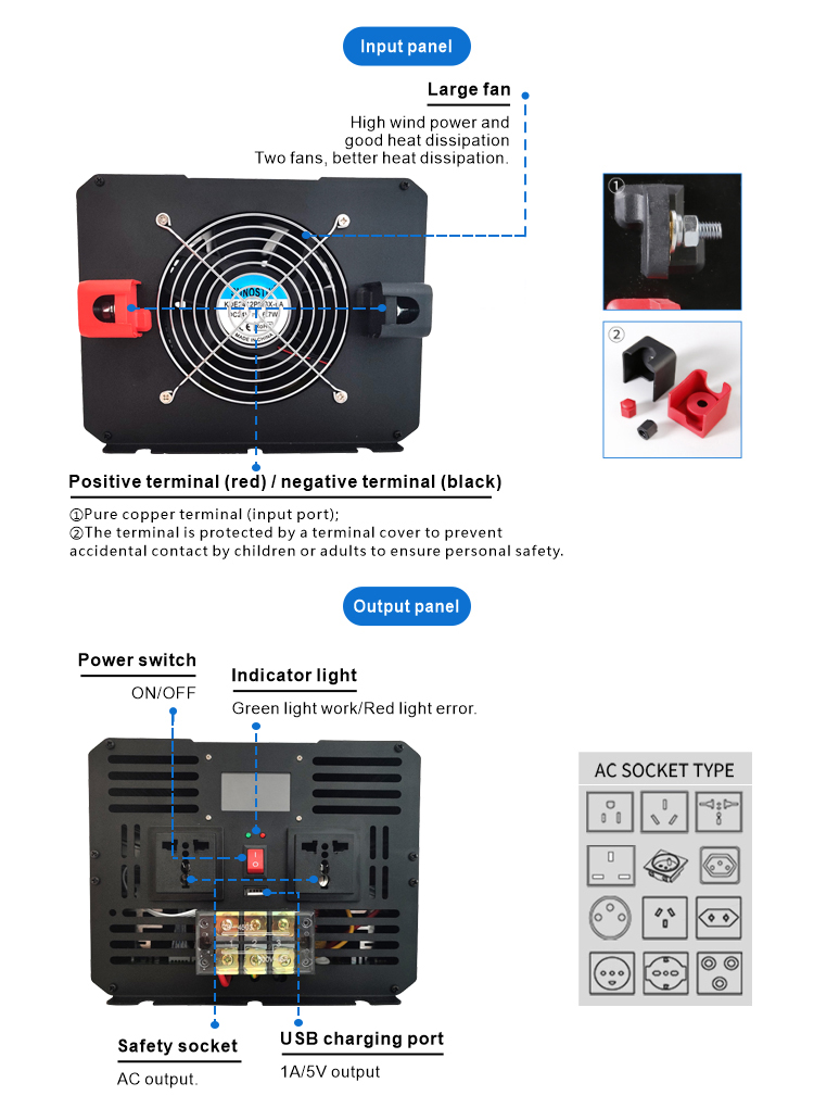 OPIP-4000 PURE SINE WAVE INVERTER