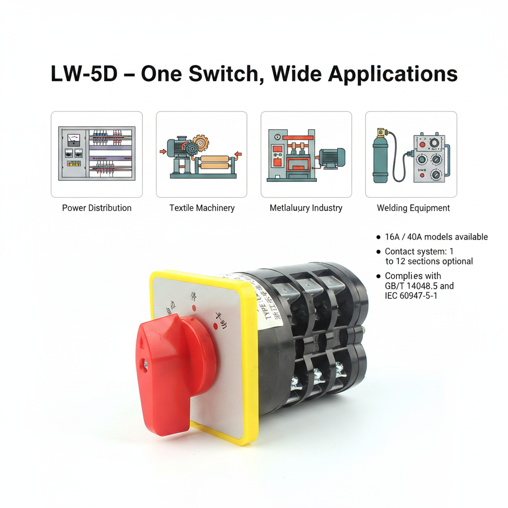 LW-5D Rotary Switch