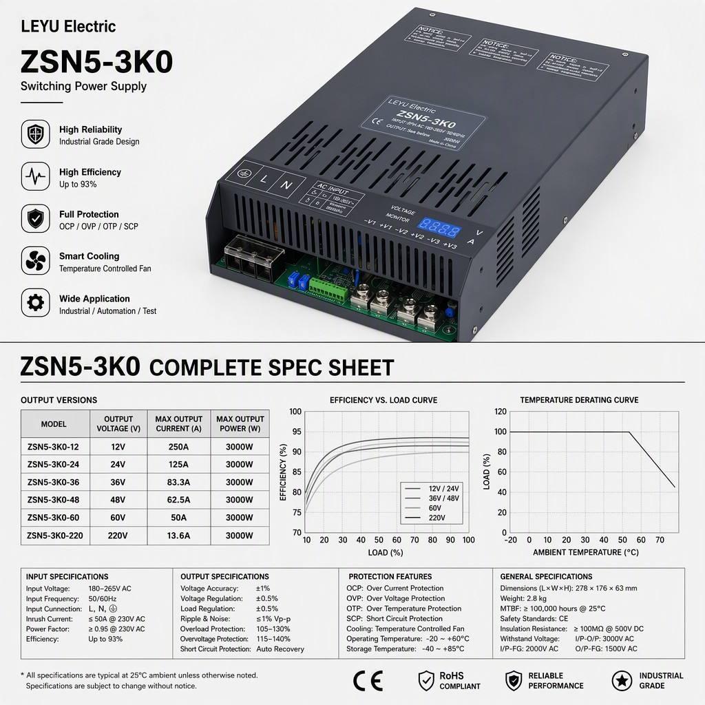 ZSN5-3K0 high switching power supply
