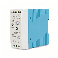 MDR-40 40W Single Output DIN Rail Power Supply Industrial 12V 24V 48V 5V for Automation