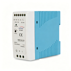 MDR-40 40W Single Output DIN Rail Power Supply Industrial 12V 24V 48V 5V for Automation