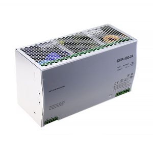 DRP-480 480W Active PFC DIN Rail Power Supply for Industrial Automation
