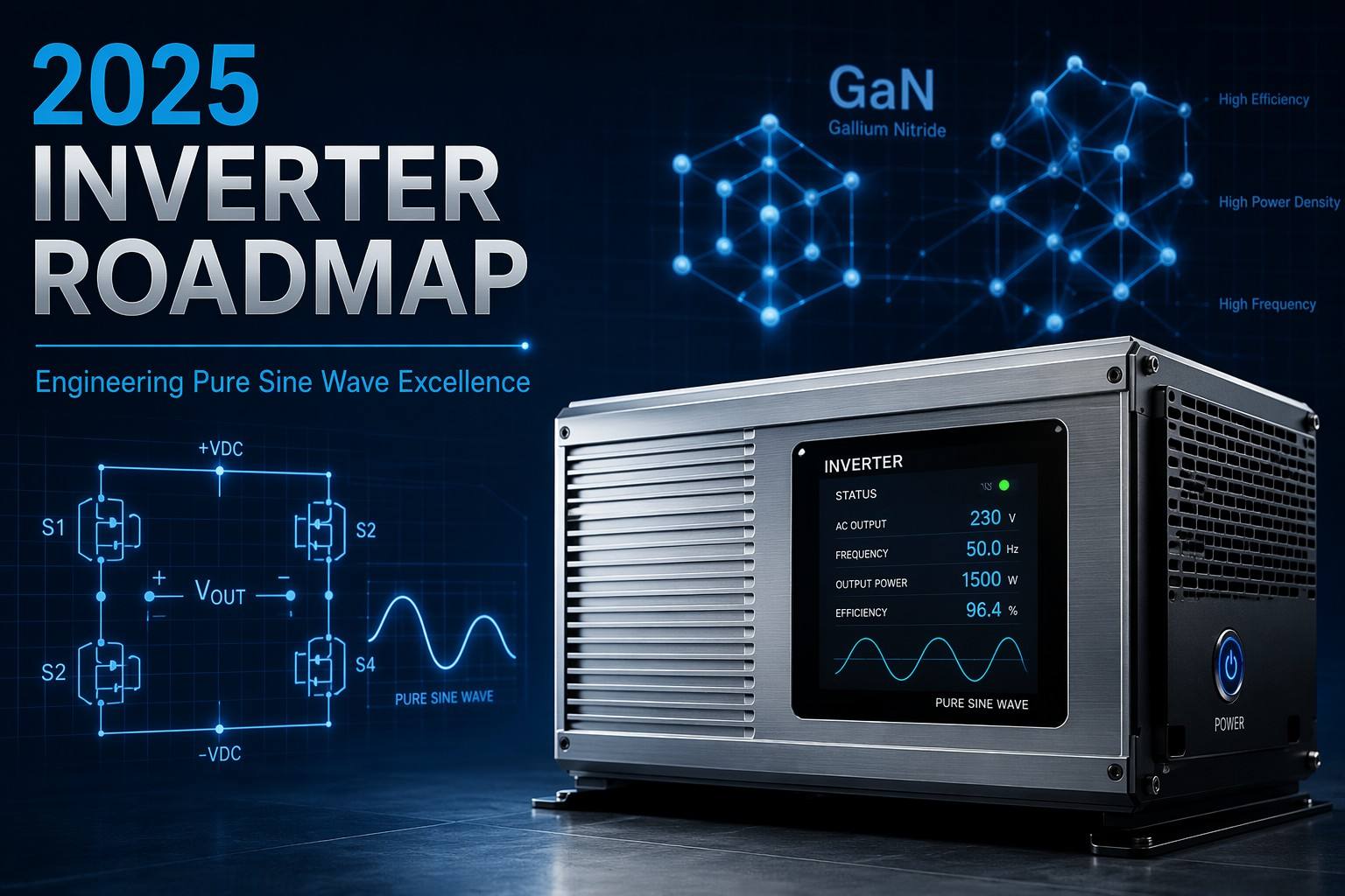 2025 High Efficiency Pure Sine Wave Inverter Technology Roadmap