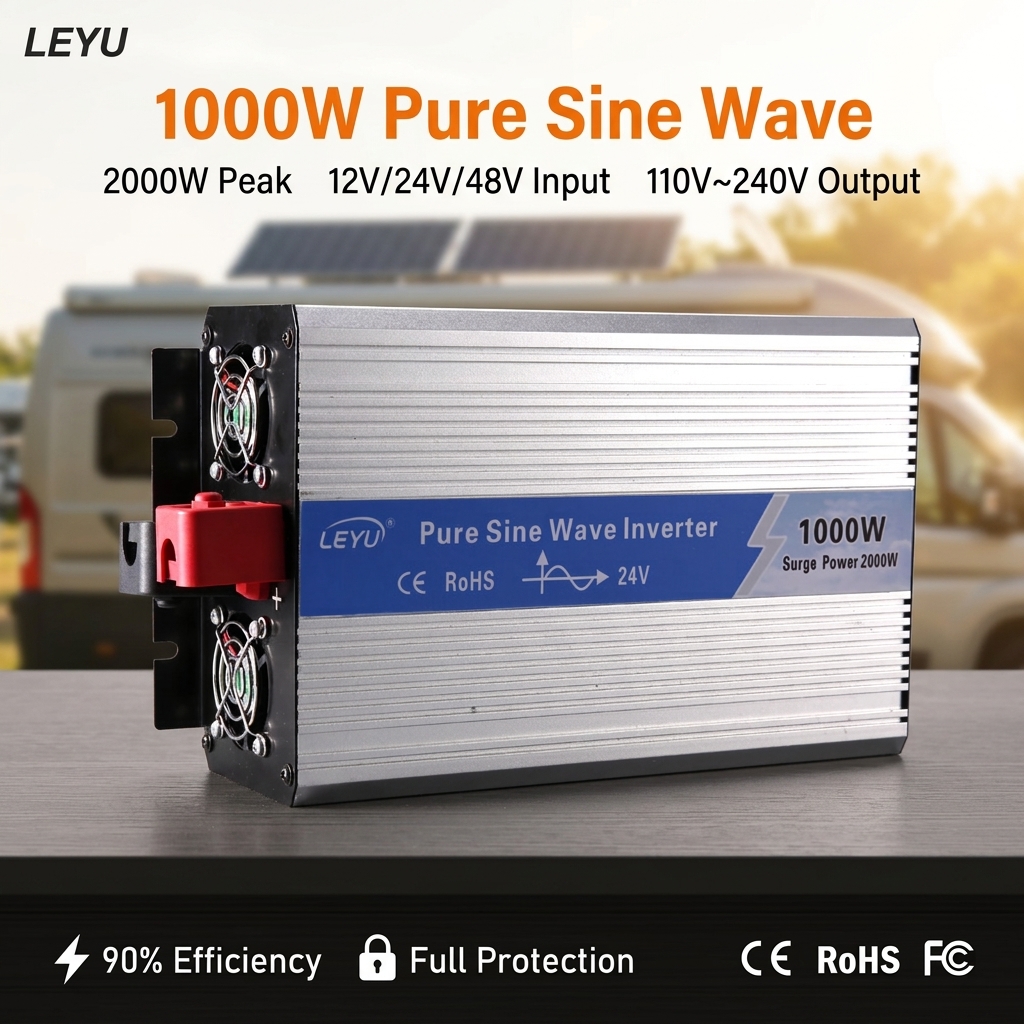 OPIP-1000 Pure Sine Wave Inverter