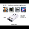 350W Isolated DC-DC Converter with 2:1 Wide Input Range and Built-in Fan Cooling