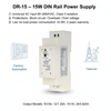 15W 12V Industrial Small Switch Power Supply for DIN Rail Systems