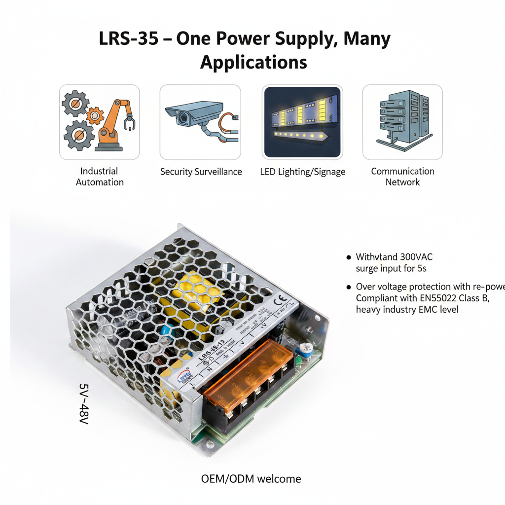 LRS-35 Switch Mode Power Supply