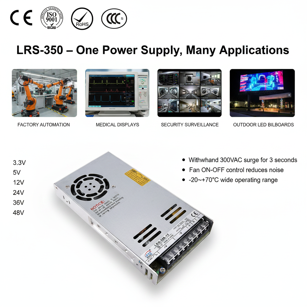 LRS-350 Switch Power Supply